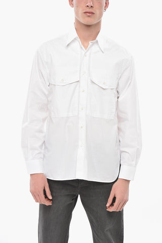 Camicia Sahariana NOTE in Cotone con Collo Italiano