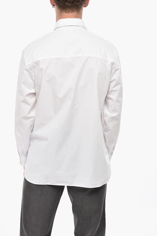 Camicia Sahariana NOTE in Cotone con Collo Italiano