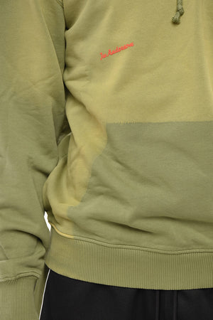 Felpa Hoodie in Cotone Tie Dye