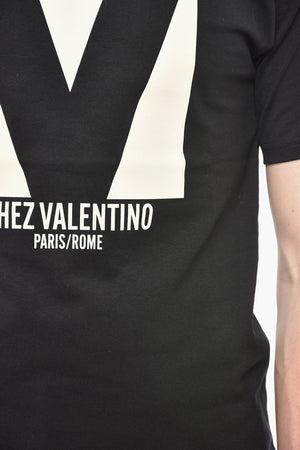 Crew-Neck Cotton Jersey T-Shirt with Contrast Print