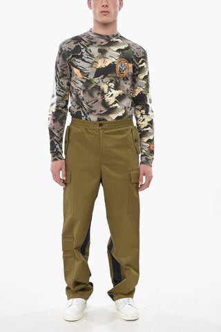 Pantaloni Cargo ROAM in Cotone con Elastico in Vita e Coulisse