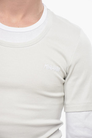 Rundhals-T-Shirt TRAUMA Aus Doppelgewebe