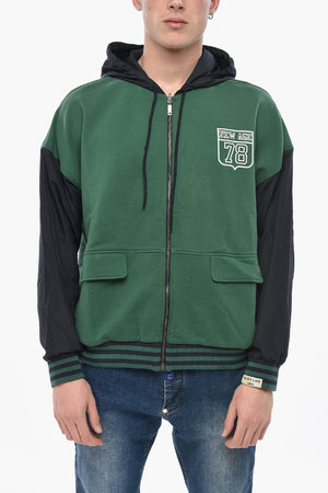 Wendbare Bomberjacke aus Baumwolle