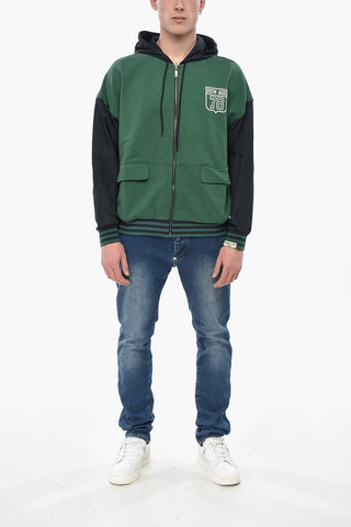 Wendbare Bomberjacke aus Baumwolle