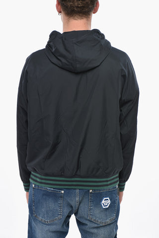 Wendbare Bomberjacke aus Baumwolle