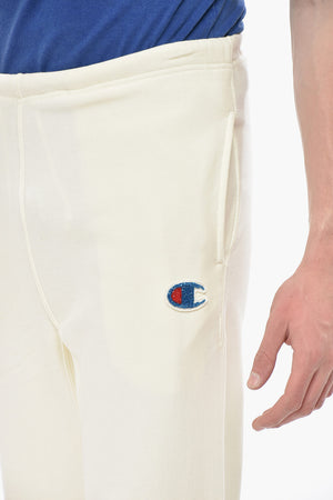 UNDERCOVER X CHAMPION Jogger aus angerauter Baumwolle mit Bündchen