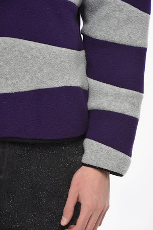 Oversized-Sweatshirt Aus Fleece Mit Awning-Motiv