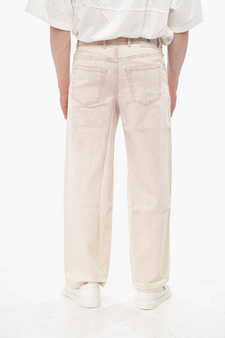 5-Taschen-Hose Aus Baumwolle Mit Used-Effekt