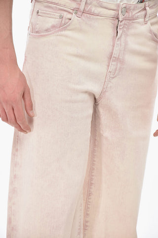 5-Taschen-Hose Aus Baumwolle Mit Used-Effekt