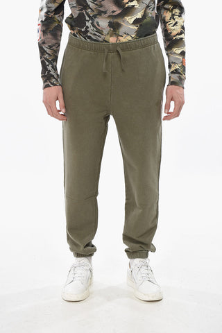 Cotton Joggers with Elastic Waist