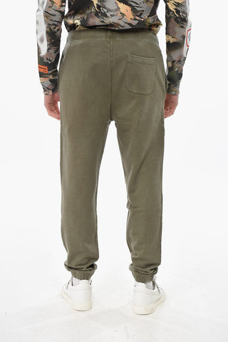 Cotton Joggers with Elastic Waist