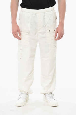Cargo-Hose aus Nylon mit laminierter Tasche