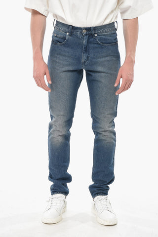 Straight-Leg Jeans JACK with Logo Button 17cm