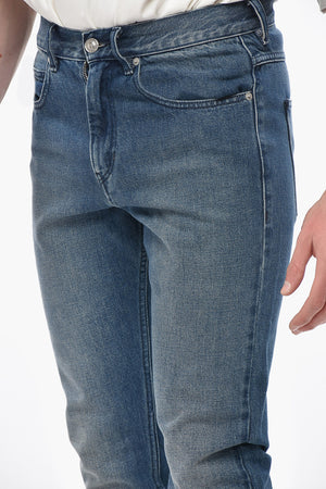 Straight-Leg Jeans JACK with Logo Button 17cm