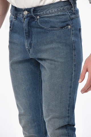 Straight-Leg Jeans JACK with Logo Button 17cm