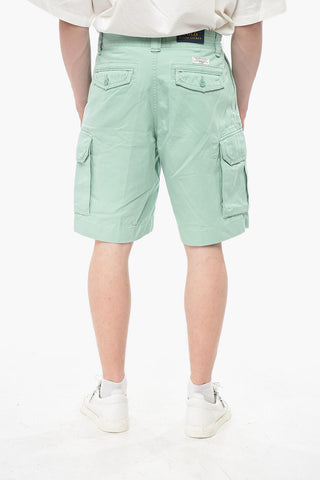 Relaxed-Fit Cargo Shorts with Belt Loops
