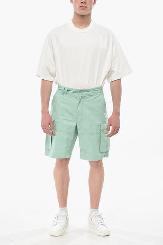 Relaxed-Fit Cargo Shorts with Belt Loops