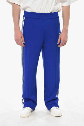 Knit Pants With Side Tape Bands