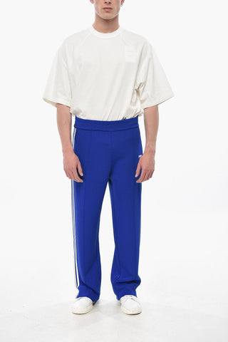 Knit Pants With Side Tape Bands