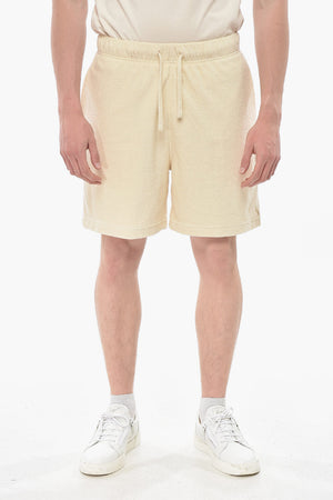 Frottee-Shorts aus Baumwolle mit ikonischem Print