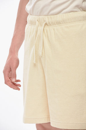 Frottee-Shorts aus Baumwolle mit ikonischem Print