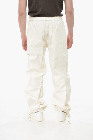 Cargo-Hose aus beschichtetem Leinen