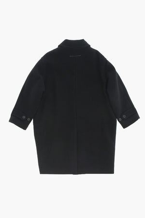 MM6 Wool-Blend Coat in Solid Color