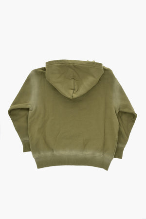 Baumwoll-Hoodie mit Reißverschluss