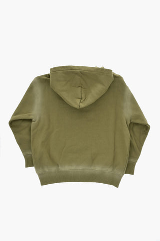 Baumwoll-Hoodie mit Reißverschluss