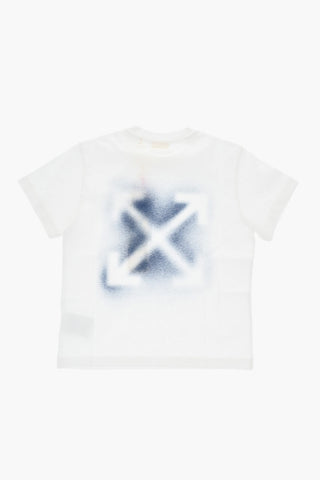 T-Shirt Girocollo ARROW SPRAY in Jersey di Cotone