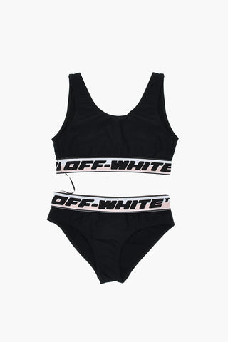 Bikini in Tinta Unita con Banda Logata