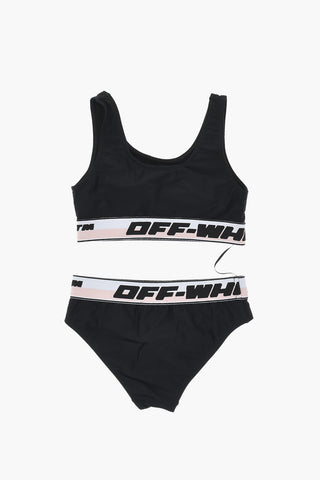 Bikini in Tinta Unita con Banda Logata