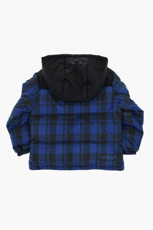 Gepolsterte Jacke BOOKISH aus Baumwollflanell
