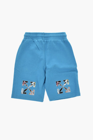 Shorts MONSTER ARROW in Felpa con Elastico in Vita