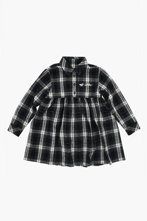 Plaid Flannel Shirtdress SCRIPT