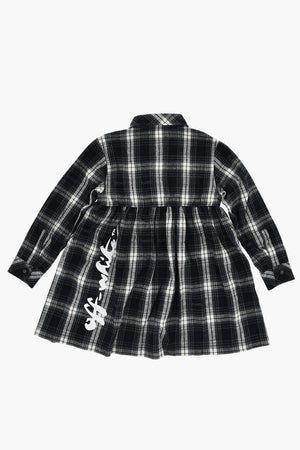 Plaid Flannel Shirtdress SCRIPT