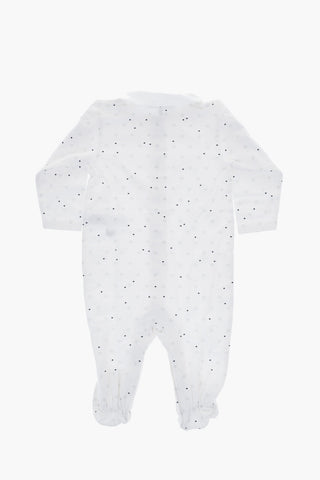 Pagliaccetto in Cotone con Stelle All-Over e DouDou Abbinato