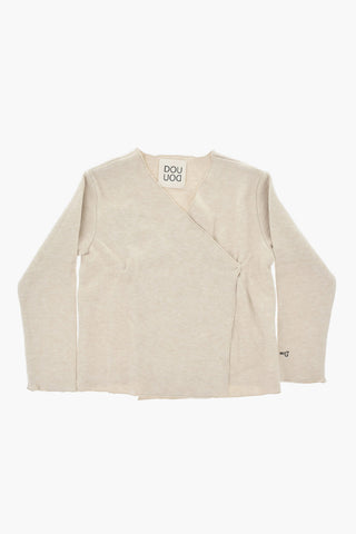 Cardigan mit V-Ausschnitt und Gürtel