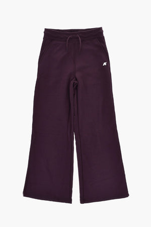 Joggers in Cotone Felpato con Elastico in Vita