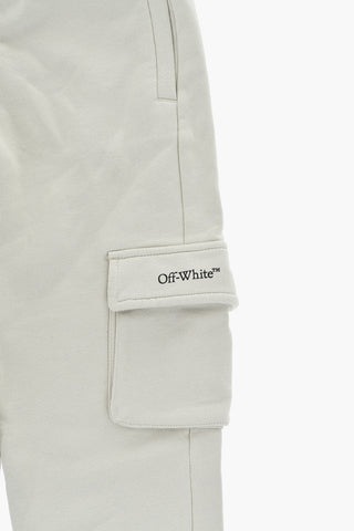 Joggers Cargo BOOKISH DIAG in Cotone Garzato