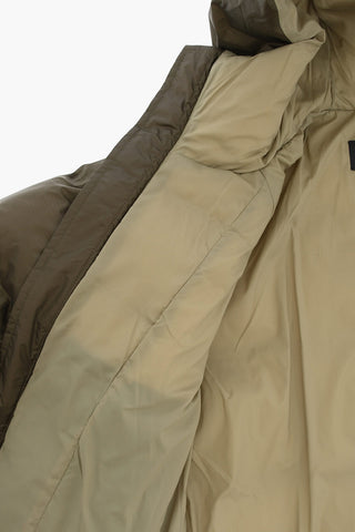 Gepolsterte Und Gesteppte Ripstop-Jacke Mit Karomuster