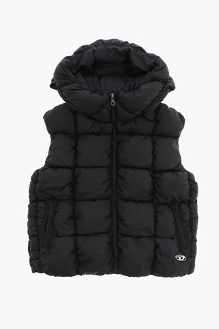 Sleeveless Padded Quilted Jacket