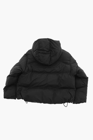 ICON Padded and Quilted Jacket with Hood