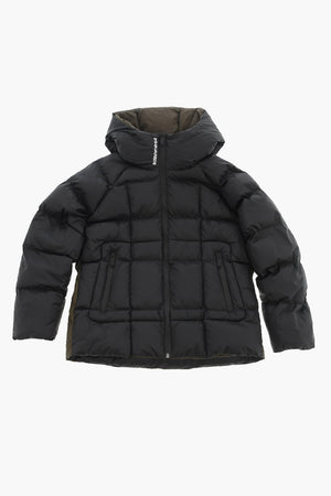 Checked Ripstop Padded Quilted Jacket