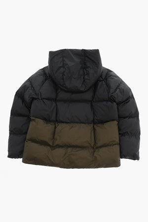 Checked Ripstop Padded Quilted Jacket