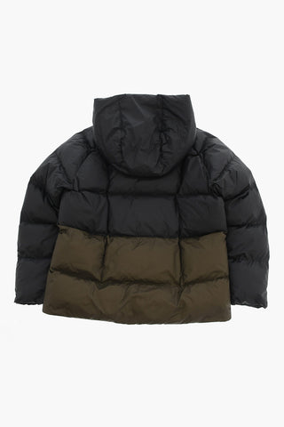 Checked Ripstop Padded Quilted Jacket