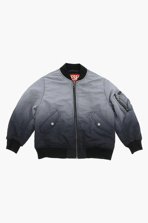 Nylon-Bomber mit Farbverlauf und Ärmeltasche