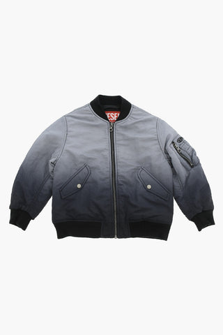 Nylon-Bomber mit Farbverlauf und Ärmeltasche