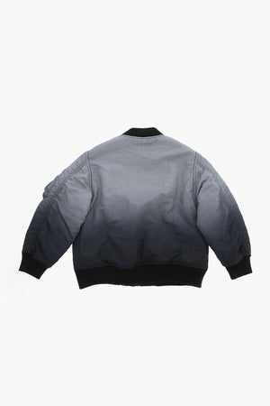 Nylon-Bomber mit Farbverlauf und Ärmeltasche