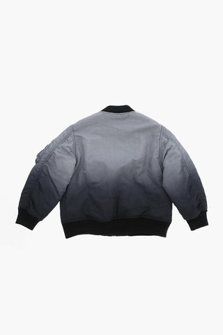 Nylon-Bomber mit Farbverlauf und Ärmeltasche